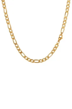 Necklace Figaro Mesh collierfigaro4mm