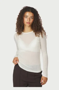 Nella Fine Rib Blouse 167271