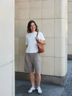 Nika Structure Bermuda Shorts 165353