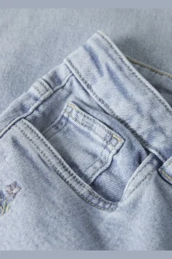 Nkfrose Wide Emb Jeans 2010-Fr