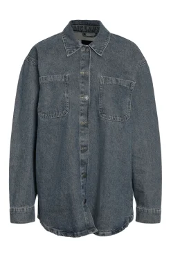 Nmalva L/S Tinted Washed Shirt Az449Mb