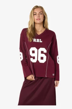 Nmaston L/S V-Neck Sports Sweat Fwd