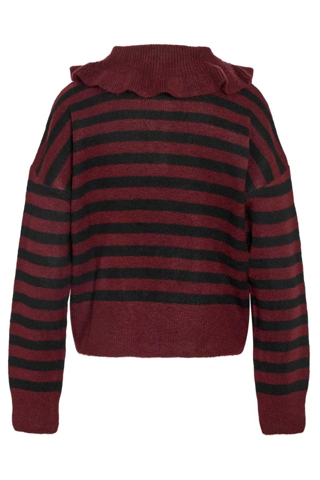 Nmbrooke L/S Frill Collar Knit