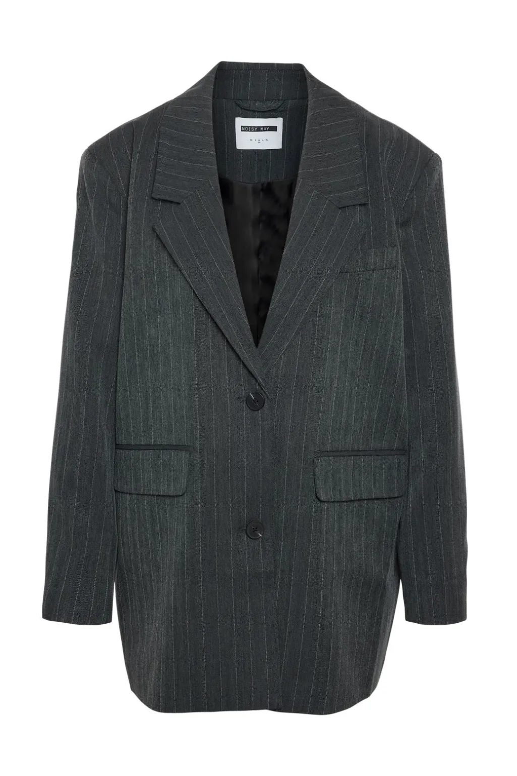 Nmcelia L/S Oversize Pinstripe Blazer Fw