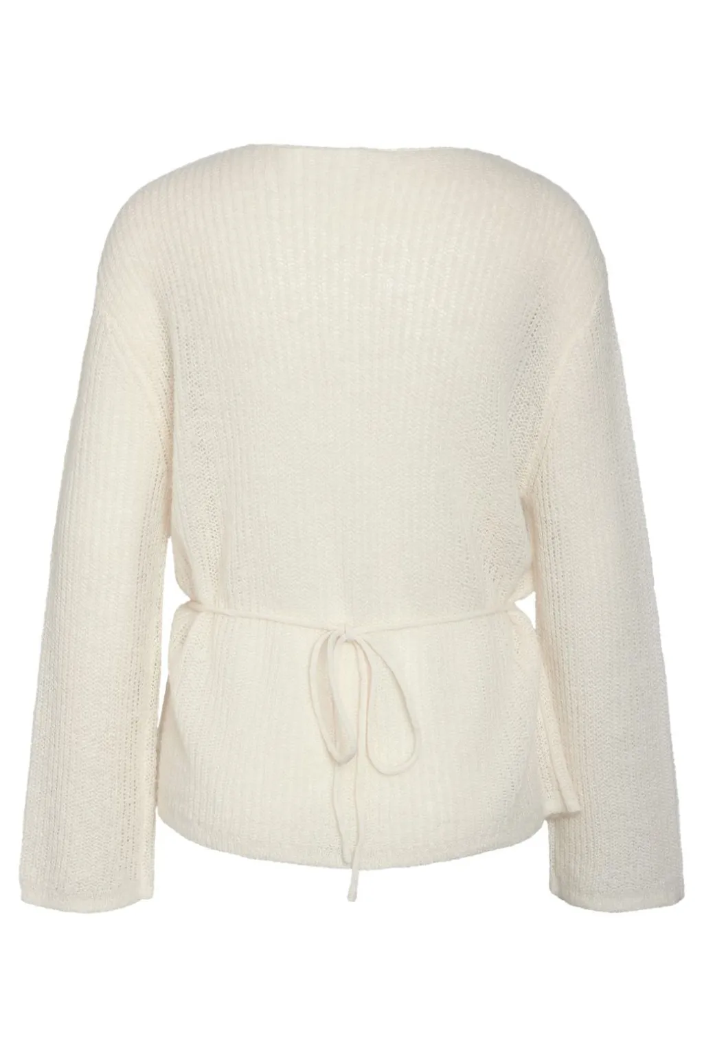 Nmesme L/S O-Neck Tie Knit Fwd