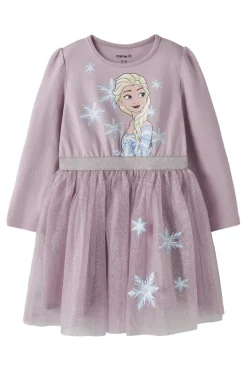 Nmfosimi Frozen Ls Tulle Dress Lnoos Wdi