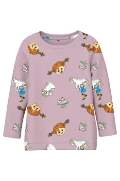 Nmfsoca Pippi Ls Top Sky