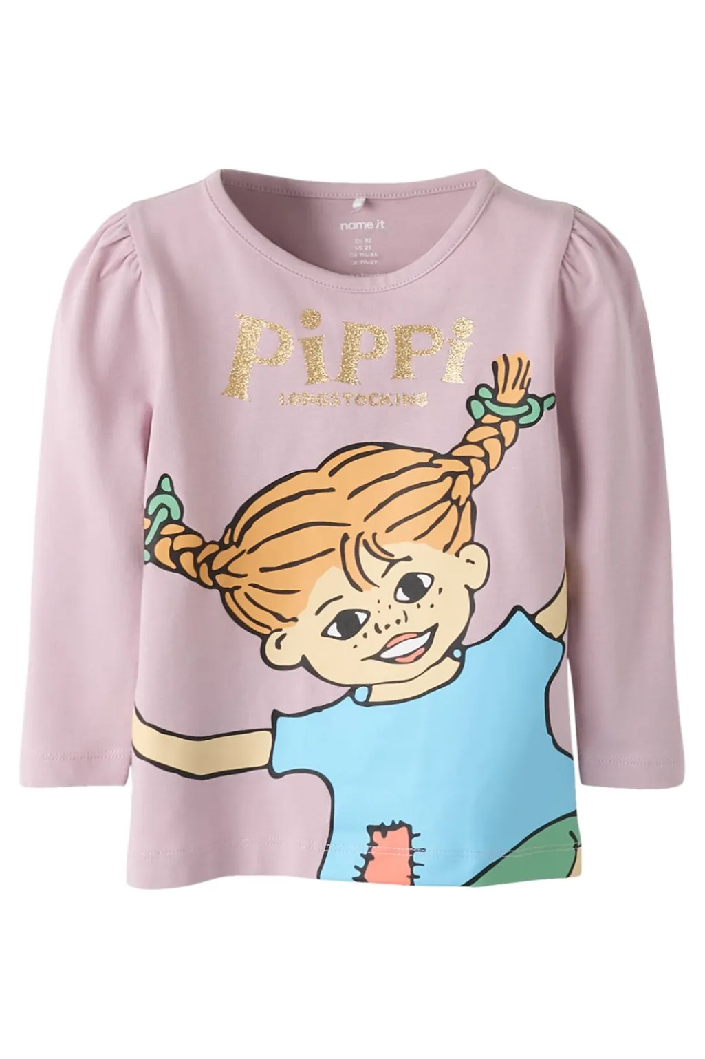 Nmfsolma Pippi Ls Top Sky