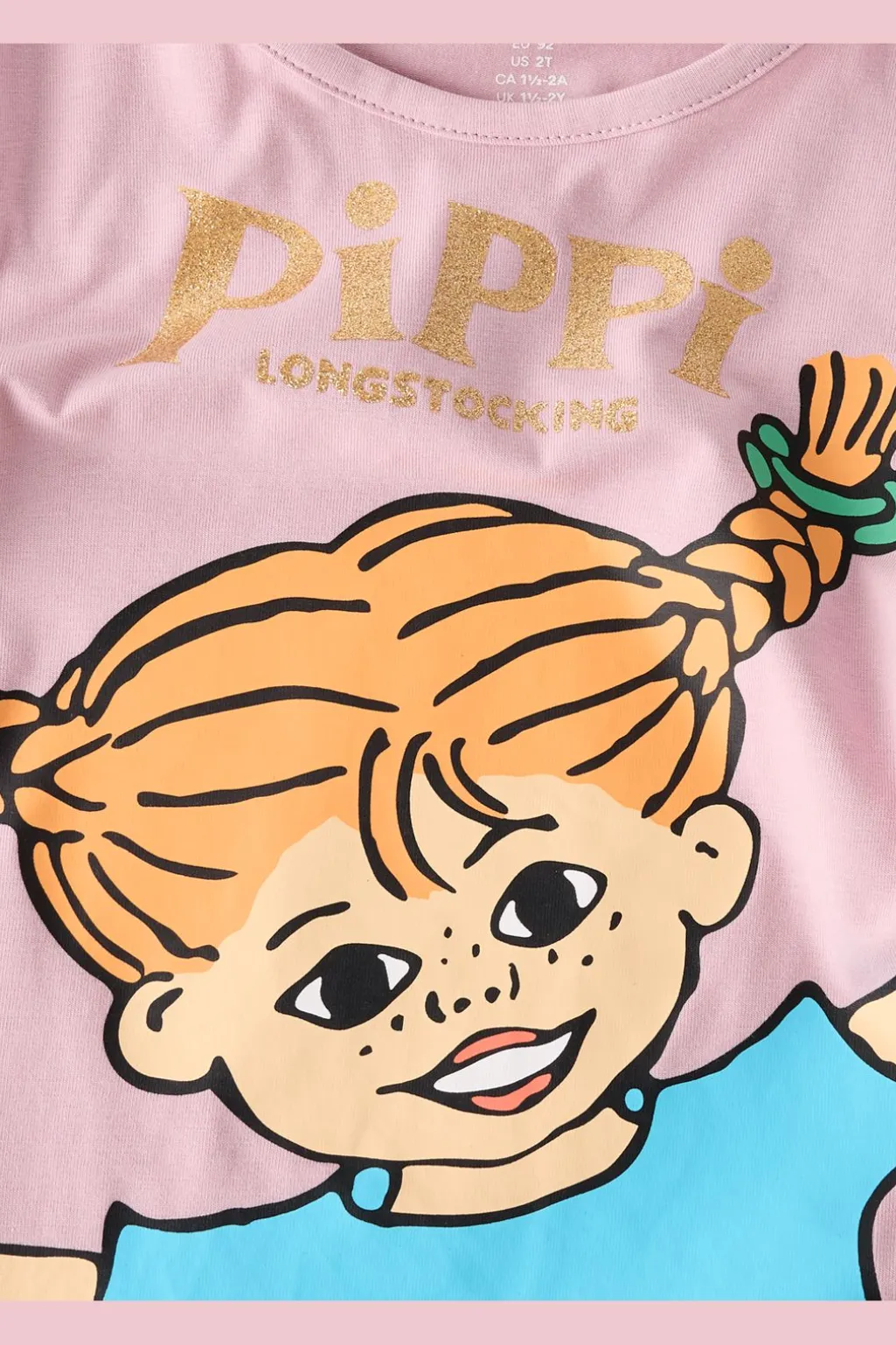 Nmfsolma Pippi Ls Top Sky