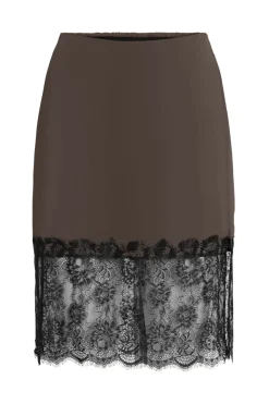 Nminferno Short Satin Lace Skirt