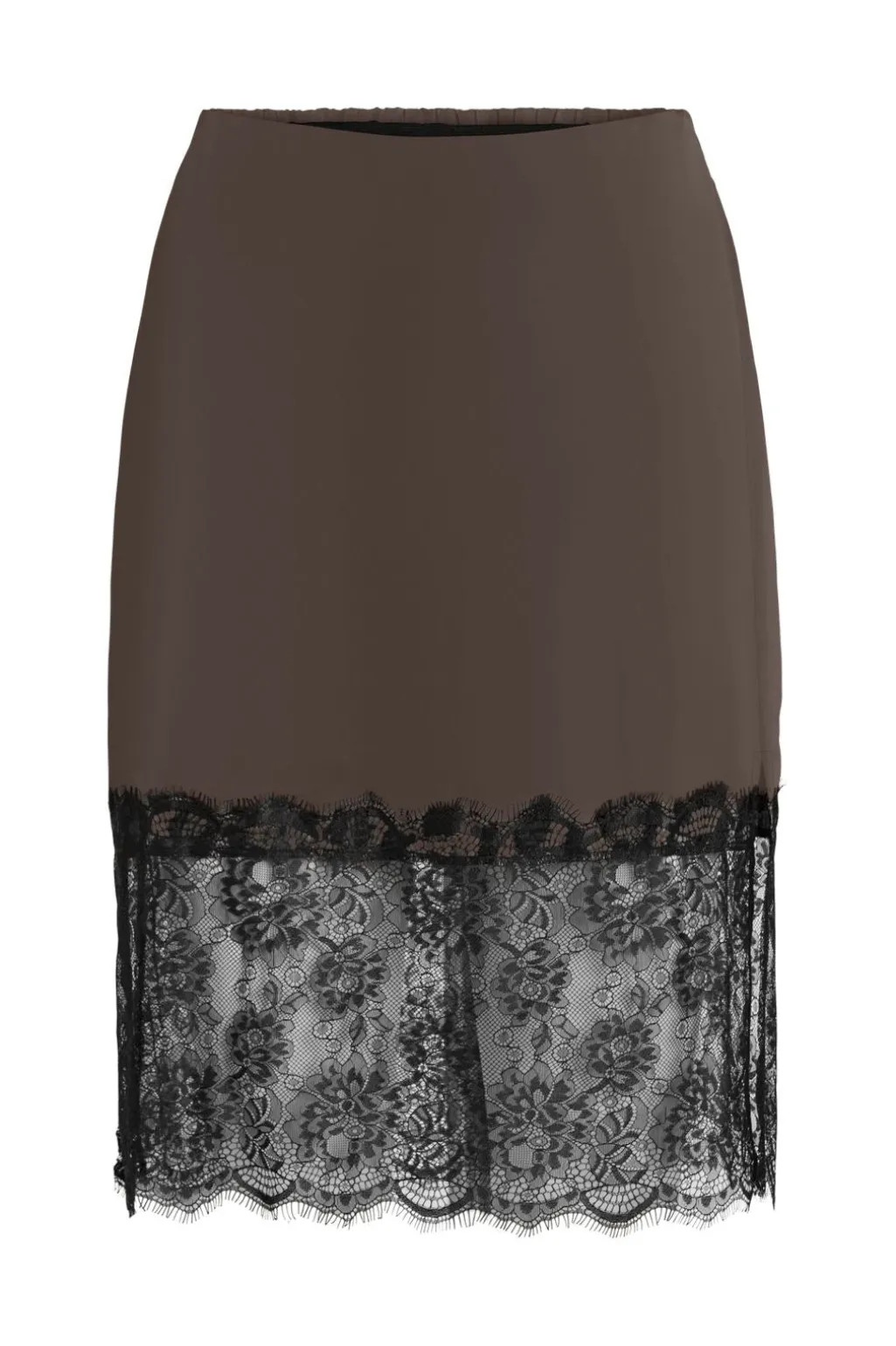 Nminferno Short Satin Lace Skirt