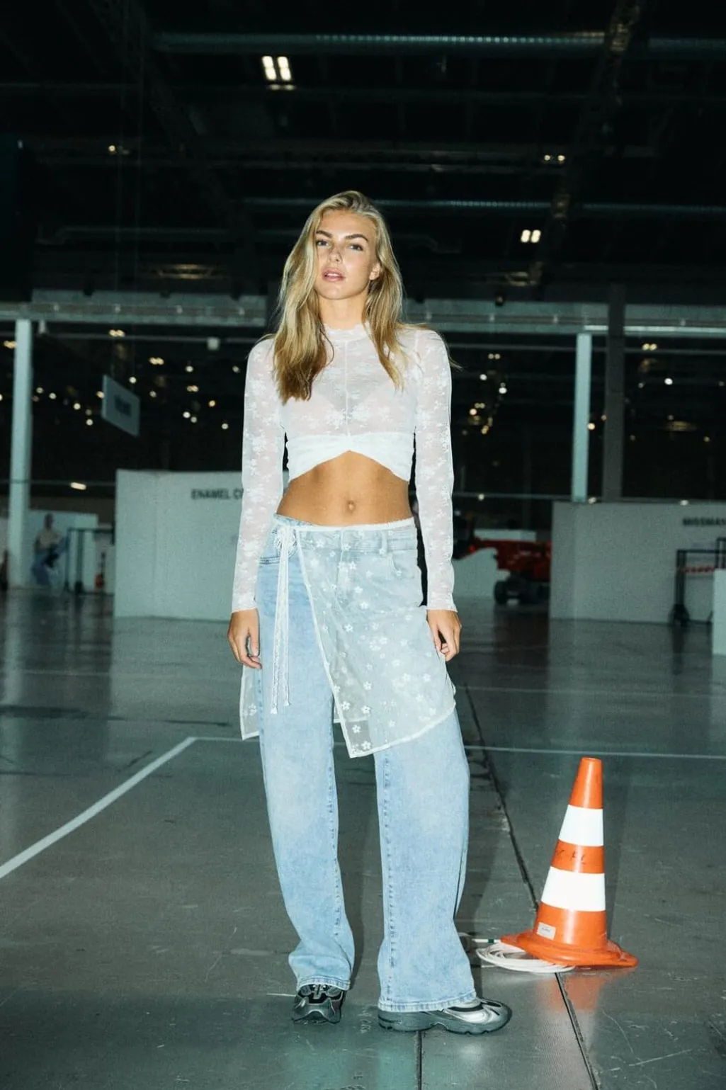 Nmisla Lace Wrap Skirt