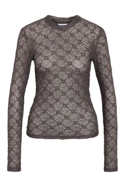 Nmjudith L/S Lace Top