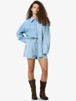 Nmkatri Nw Elastic Stripe Short Bs006Lb