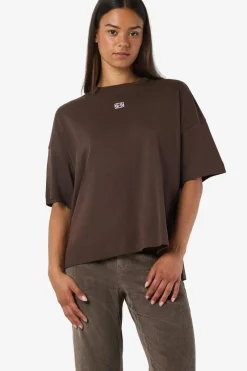 Nmkim S/S Slit T-Shrt Fwd