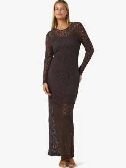 Nmmiriam L/S Maxi Lace Dress