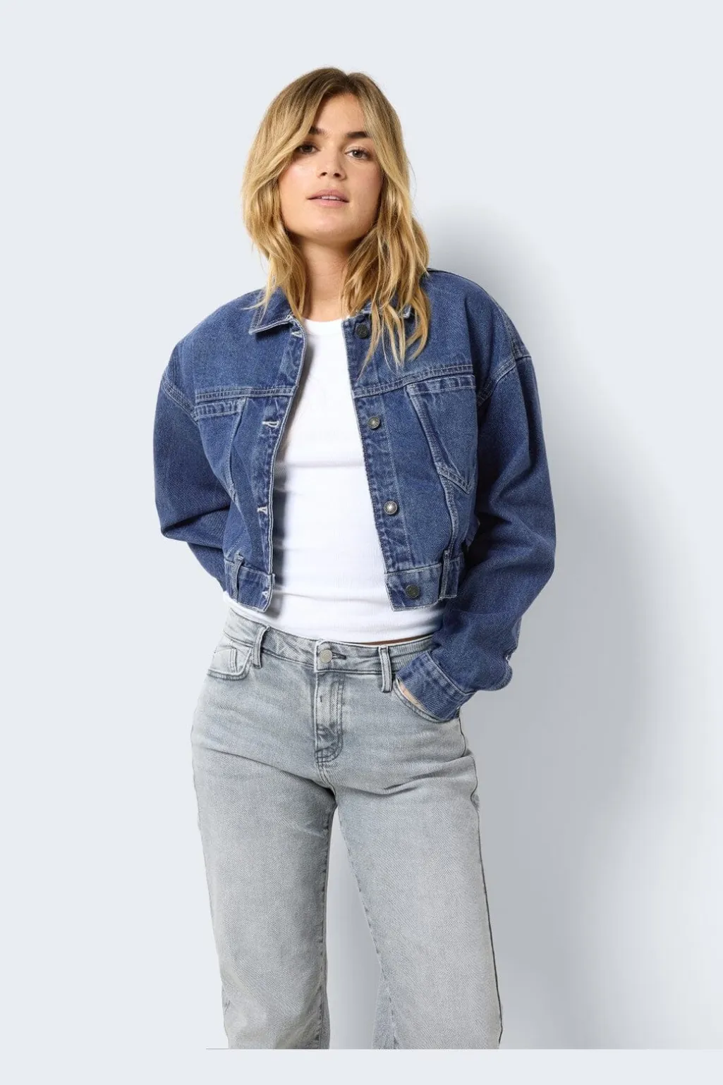 Nmronja L/S Crop Jacket Vi433Mb