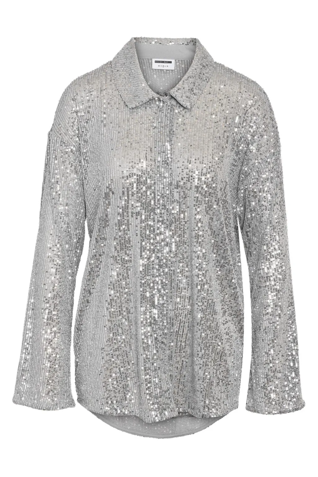 Nmscarlet L/S Sequin Shirt