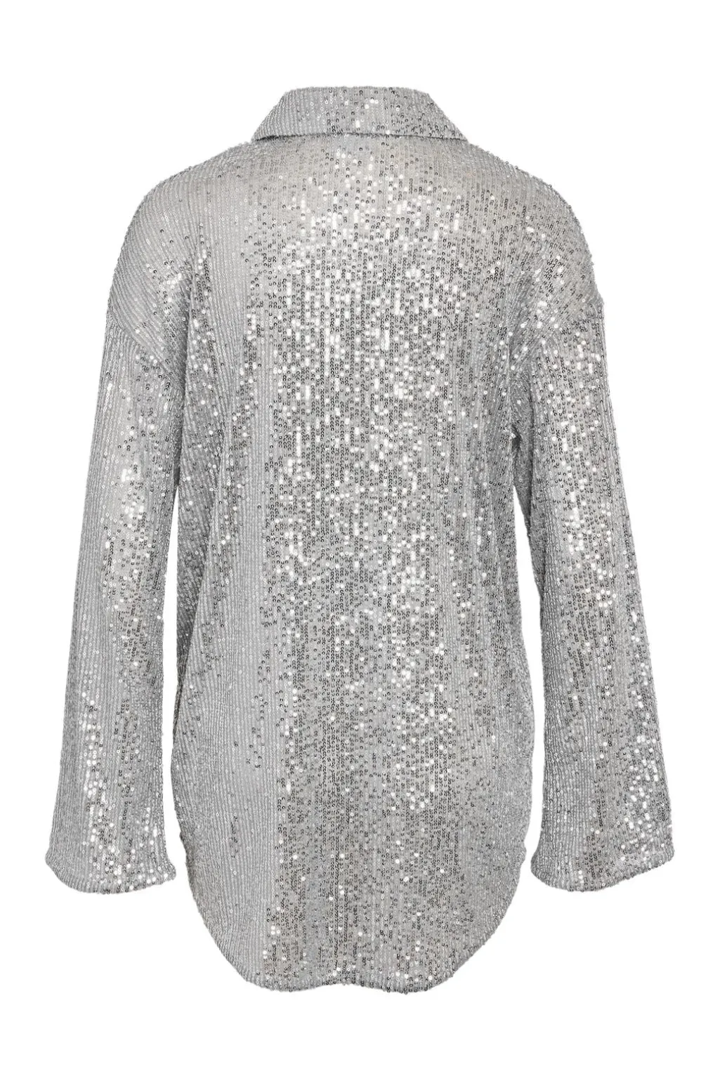Nmscarlet L/S Sequin Shirt