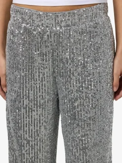 Nmscarlet Sequin Wide Pants