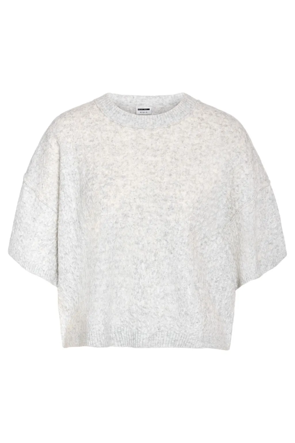 Nmsmilla S/S Cable Knit Top