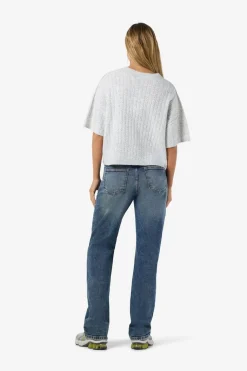 Nmsmilla S/S Cable Knit Top