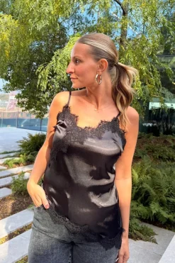 Nmsofie S/L Satin Top