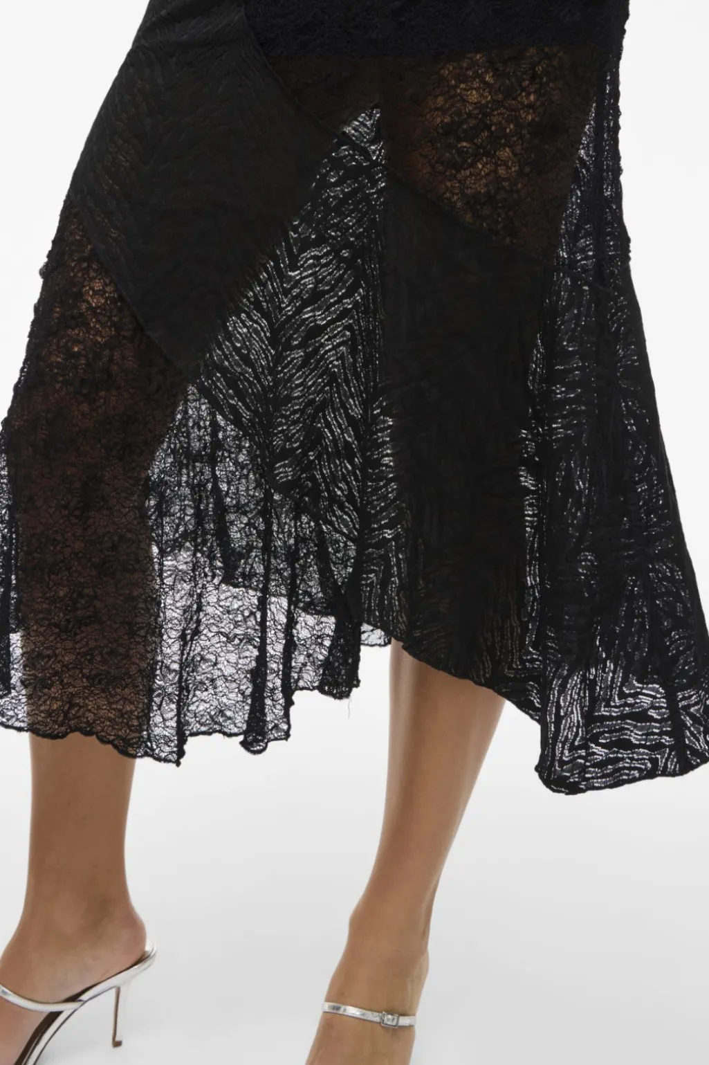 Nmtrudy Asymetric Lace Skirt