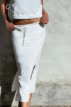 Noa Linen Skirt 159936
