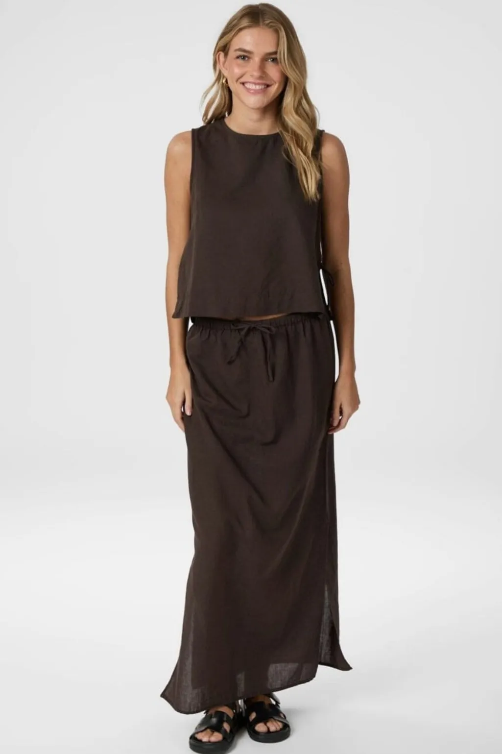 Noa Linen Skirt 159936