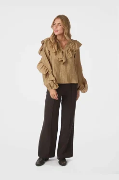 Nula Flounce Crisp Blouse 167525