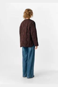Objallie Ls Lo Quilted Jacket