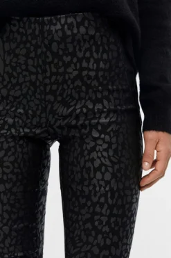 Objbelle Coated Leggings