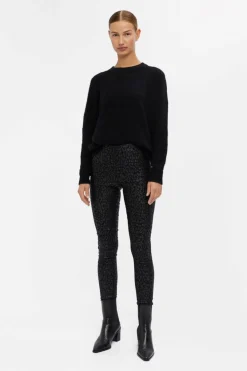 Objbelle Coated Leggings