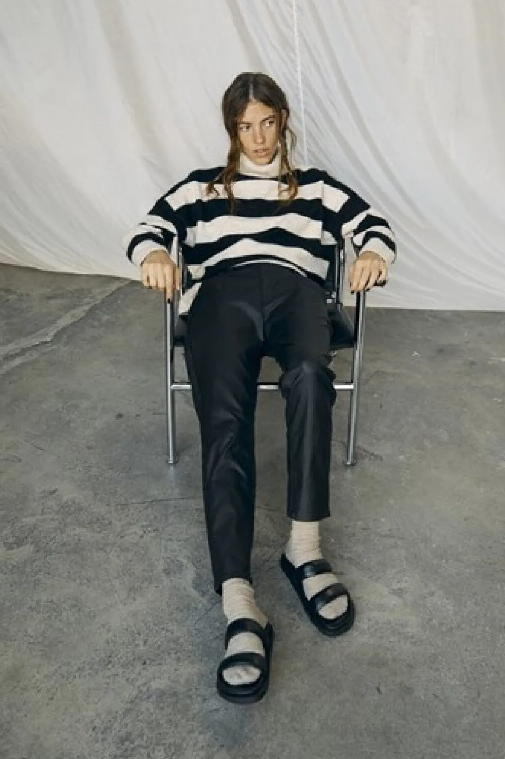 Objbelle Lisa Coated Pant