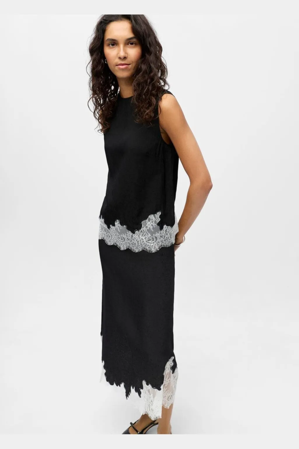 Objdalme Sl Lace Top Aw Fair 25