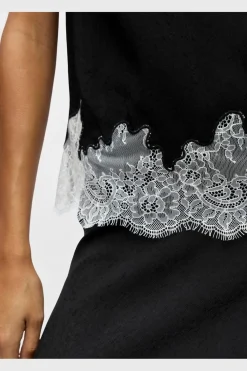 Objdalme Sl Lace Top Aw Fair 25