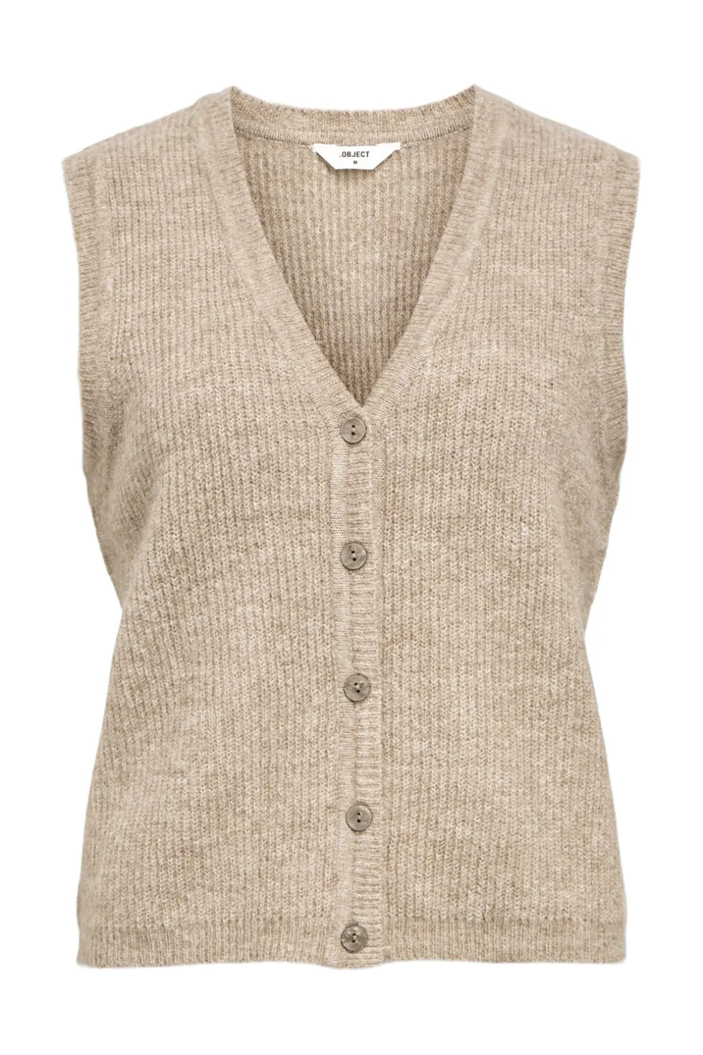 Objdiana Re V-Neck Knit Vest