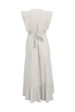 Objhope Papaya S/S Wrap Dress