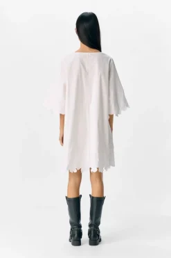 Objkamma 3/4 Lo Short Dress Ss Fair 25