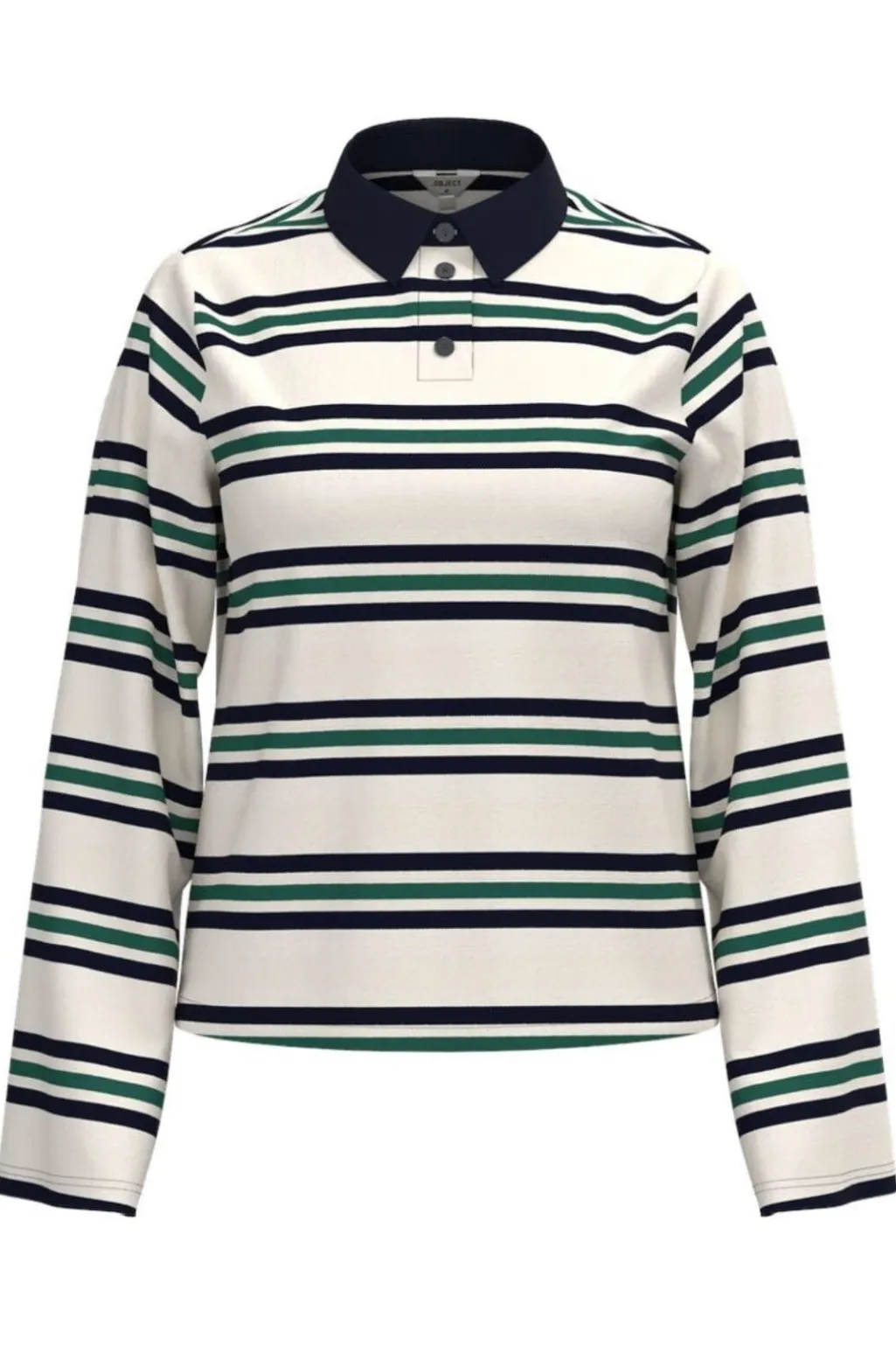Objnana L/S Re Polo Top