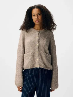 Objsaggia Re L/S Knit Cardigan