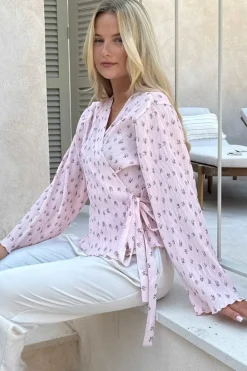 Ofeliaic Wrap Shirt A23939