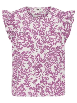 Onlamanda Chanee Cap Emb Top