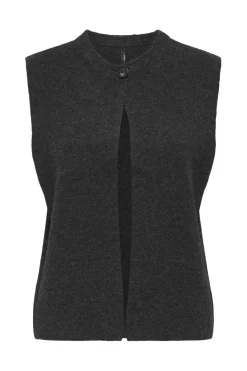 Onlanneli Life Sl Button Vest Cc Knt