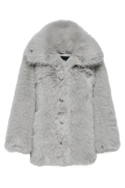Onlashia Life Faux Deco Fur Coat
