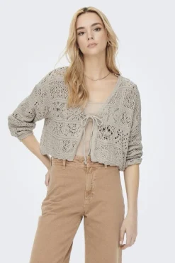 Onlbeach Life 7/8 Tie Cardigan Knt