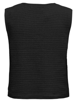 Onlbirtie Sl Tie V-Neck Vest Cc Knt