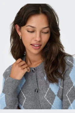 Onlbrighton Life Ls Button Cardi Knt