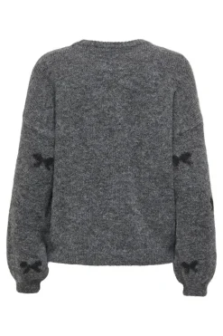 Onlbrunhilda Life Ls Bow O-Neck Knt